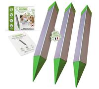 ISOTRONIC Répulsif Anti-Taupes pour repousser Les Taupes, Les campagnols et Les Serpents - Répulsif Anti-Taupes à Piles avec Piquet de Sol pour Le Jardin - Zone d'efficacité de 1 250 m² (3 unités)