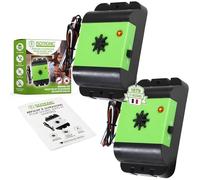 ISOTRONIC Répulsif Contre Les Martres, Souris et Les Rats avec Batterie 12V - Répulsif chassant pour Protection Voiture à Ultrason - Installation Facile et Effet Durable