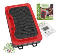 ISOTRONIC Répulsif fouines à Piles avec LED et ultrasons - Protection pour Voiture, Grenier, Garage et Maison - Dissuasion Souris, Rats et loirs - Lot de 1 pièce pour Une sécurité maximale et Mobile