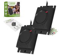 ISOTRONIC Répulsif fouines Voiture 12V - Branchement Batterie avec ultrasons - Protection Moteur Compatible Can-Bus - Portée Efficace 40 m² - 2 pièces pour Une sécurité optimale et Durable