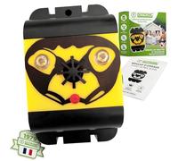 ISOTRONIC Répulsif Oiseaux Flash et ultrasons - À Piles pour Balcon et Jardin - Éloigne Pigeons et Oiseaux - Portée 40 m² - Lot de 1 unité pour Une Protection Efficace et Mobile