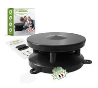 ISOTRONIC Répulsif ultrasons Souris et martres - Protection 360° pour Voiture, Grenier, sous-Sol et Garage - Efficace sans Poison ni piège - Portée 40 m² - 1 unité pour intérieur et extérieur