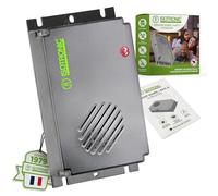 ISOTRONIC Répulsif ultrasons Souris et Rats - Anti-nuisibles pour Grenier, Cave, Garage et Jardin - Protection Efficace sans Poison ni piège - Portée de 40 m² - Lot de 1 unité - Intérieur & extérieur
