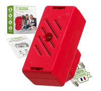 ISOTRONIC Répulsif ultrasons Souris et Rats - Anti-nuisibles pour Grenier, sous-Sol et Garage - Protection Efficace sans Poison ni piège - Portée de 30 m² - Lot de 1 unité - Usage intérieur