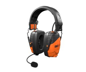 ISOtunes Casque Bluetooth LINK 2.0 : protection auditive sans fil améliorée conforme à la norme EN352 avec 50 heures d'autonomie et réduction du bruit de 25 dB