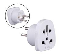 Israel Israël Adapter Plug Voyage Type H to à UK, US USA American, EU Europe European, Canada, Japan Japon, Thaïlande, Swiss, New Zealand, France Adaptateur Universel Prise International Socket 3 Pin