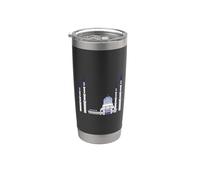 Istanbul Sultan Ahmet Camii Mosquée bleue musulmane Gobelet isotherme en acier inoxydable double paroi