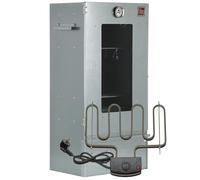 ITA Fumoir Électrique 7002 - Smoker Premium Électrique avec chauffage - Armoire à fumage avec fenêtre & thermomètre - Acier inoxydable - Qualité UE, Direct fabricant - 81 cm avec 3 niveaux