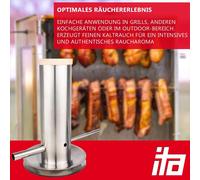 ITA Premium Générateur de fumée froide en acier inoxydable - Générateur de fumée pour fumoirs Fumoir - Générateur de fumée pour le fumage à froid de poisson, viande, fromage