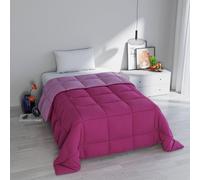 Italian Bed Linen Couette d'hiver Elegant Deux Tons, Fushia/Lilas, 170x260 cm