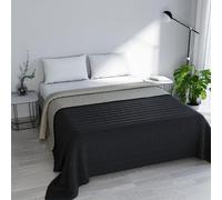 Italian Bed Linen Couvre-lit d'été 260 x 270 cm Gris