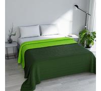 Italian Bed Linen Couvre-lit d'été 260 x 270 cm Vert
