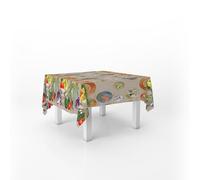 Italian Bed Linen Nappe Impression numérique Anti-Taches, 150 x 180 cm Potager en Table