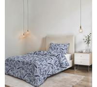 Italian Bed Linen Parure de Housse de Couette sans Repassage Karma - Ensemble Housse de Couette - Lit 1,5 Place, Microfibre - Housse 200x200 cm + Rabat et 1 taie d'oreiller 50x80 cm - Elite