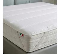 Italian Bed Linen Topper, multicolore, Double