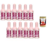Italian Gourmet Parfum eau de riz en fleur de cerisier 12 x 100 ml 1,2 l | Parfum aromatique de 1,2 l avec fleur de cerisier et eau de riz dans 12 flacons pratiques de 100 ml selon l'emballage