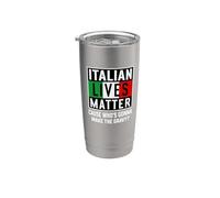 Italian Lives Matter - Sauce ! Gobelet isotherme en acier inoxydable double paroi