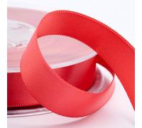 Italian Options Rouleau de ruban de satin Corail 16 mm x 25 m