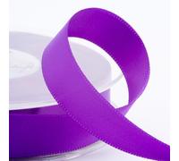Italian Options Rouleau de ruban de satin Violet 50 mm x 25 m
