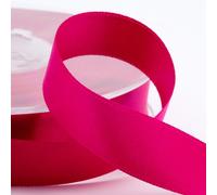 Italian Options Rouleau de ruban en satin Cerise 38 mm x 25 m
