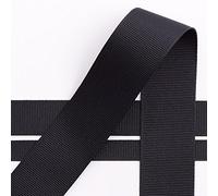 Italian Options Ruban gros grain 16 mm x 10 m Noir