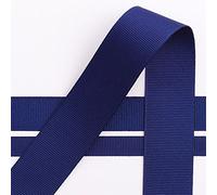 Italian Options Ruban gros grain bleu marine 25 mm x 10 m