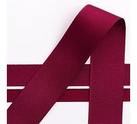 Italian Options Ruban gros grain Bordeaux 10 mm x 10 m