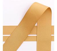Italian Options Ruban gros grain doré 38 mm x 10 m