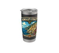 Italie Côte Amalfitaine Cadeau Italie Vacances Voyage en famille Positano Gobelet isotherme en acier inoxydable double paroi