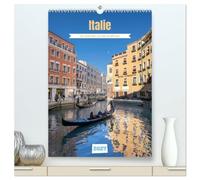 Italie - Des Dolomites à la côte amalfitaine (Calendrier mural haut de gamme 2027 DIN A2 horizontal), CALVENDO calendrier mensuel: Photos de villes et ... de l'Italie jusqu'à la côte amalfitaine.
