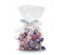 Italpak Sachets Bonbons, Sacs Transparents pour Les Aliments, Blanc, 50 pièces, 10x20cm