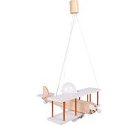 ItalPol Produkt magnifique un lustre en bois en forme d'avion de 45cm x 42cm pour une chambre d'enfant et pas seulement.