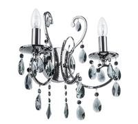 Italux Applique murale baroque - Noir