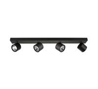 Italux spot Boniva 4 lampes - Noir