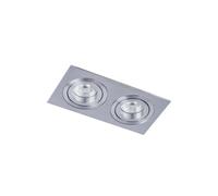 Italux Spot encastré plafond Mooty - Noir