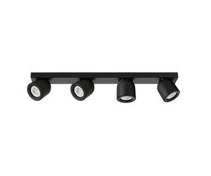 Italux Spot Nuora 4 lampes - Noir