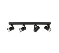 Italux Spot plafond Spiela - Noir