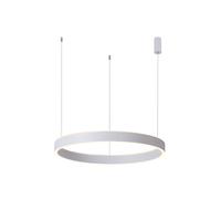 Italux Suspension LED anneau double - Blanc