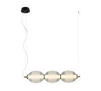 Italux suspension LED verre - Transparent