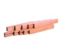 ITAR Coulisses de Table - en Bois - Ouverture Centrale synchronisée - Ouverture : 2560 mm - Croisement : 180 - Longueur Lame : 9L500
