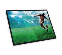 itenga Sous-main avec motif de football - Lavable - Antidérapant - Lisse - 40 x 53 cm - Pour enfants et adultes