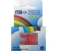 Itoh Bouchons d'oreille en caoutchouc 2 U