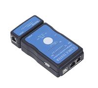 Itonash Testeur de Câble Réseau Testeur de Câble Ethernet de LAN POE Portable de Type divisé Détection Intelligente jusqu'à 100 M avec USB RJ45 RJ11 RJ12 Tes