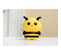 itotal Veilleuse LED Bee – Silicone rechargeable USB-C, 9 couleurs, Jaune pour enfants 13,2×10×16 cm