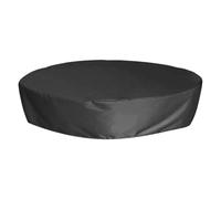 ITRHJTGP Housse Salon de Jardin Exterieur Oxford Cloth Round Furniture Cover Dustproof Waterproof for Outdoor Patio Garden Terrace Round Table Cover Pool Protective Case(122X30cm)
