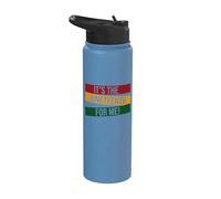 It's Juneteenth For Me Stainless Steel Insulated Water Bottle