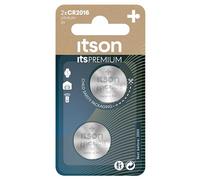 ITSON, CR2016 Battery, 3V, Coin Lithium Battery, Pack of 2