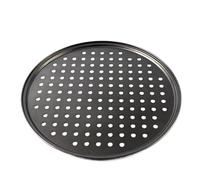 IUVYTA Plateau à Pizza Plaques à pizza antiadhésives perforées Plaque de cuisson avec trous ronde profonde Moule BakeWave Four Outils cuisine domicile