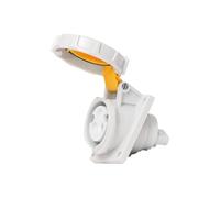IVEKYKIBC Prise et fiche industrielles 4h 110V-130V triphasées 16A connecteur d'amarrage mâle Femelle étanche IP67(Concealed Inclined Seat)