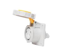 IVEKYKIBC Prise et fiche industrielles 4h 110V-130V triphasées 16A connecteur d'amarrage mâle Femelle étanche IP67(Concealed Socket)